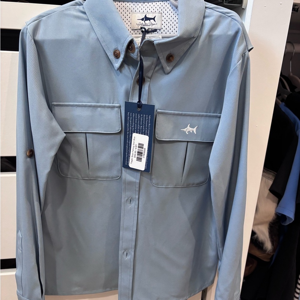 Boys long sleeve fishing shirt